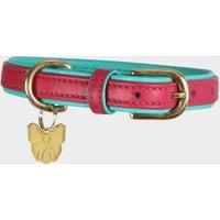 Padded Leather Dog Collar, Pink