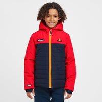 Kids' Snowdino Baffle Ski Jacket, Red