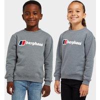 Kids' Logo Jumper, Grey