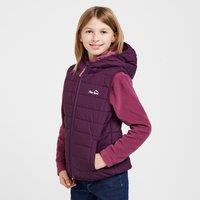 Kids' Blisco Insulated Gilet, Purple
