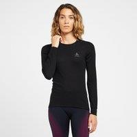Women's Active X-Warm Crew Baselayer, Black