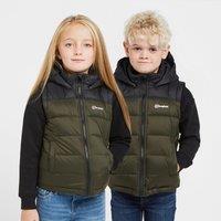 Kids' Burham Gilet, Khaki