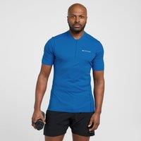 Men's Dart Nano Zip T-Shirt, Blue