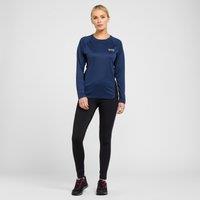 Women's Resistance Long Sleeve Baselayer, Navy
