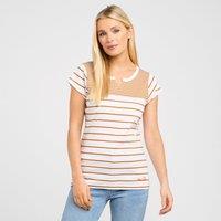 Women's Notch Short Sleeved Tee, Yellow