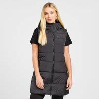 Women's Eisbach Long Gilet, Black