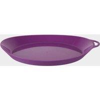 Ellipse Plastic Camping Plate, Purple