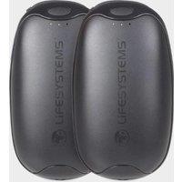 Dual-Palm Rechargeable Hand Warmers, Grey