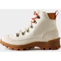Women's Canvas Desert Commando Boots, White