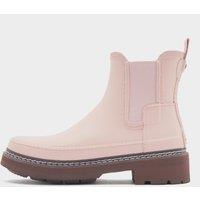 Women's Refined Stitch Detail Chelsea Wellington Boots, Pink