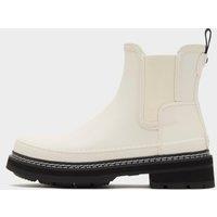 Women's Refined Stitch Detail Chelsea Wellington Boots, White