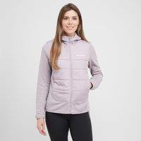 Women's Multi Hybrid Insulated Hooded Jacket, Purple