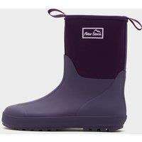 Kids' Neoprene Wellington Boots, Purple