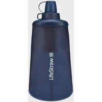 Peak Series Collapsible Squeeze Bottle with Filter - 650ml, Blue