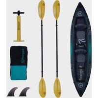 Tiki Pro Hybrid Inflatable Kayak Set, Blue