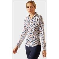 Women's Sunstopper 3.0 1/4 Zip Base Layer, Multi Coloured