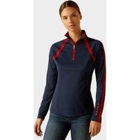 Women's Sunstopper 3.0 1/4 Zip Base Layer, Blue