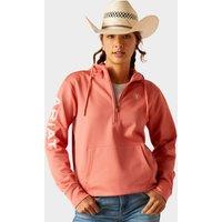 Women's Tek Hoodie 1/2 Zip Hoodie, Pink