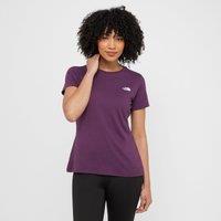 Women's Simple Dome T-Shirt, Purple