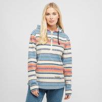 Women's Lana Stripe Fleece, Multi Coloured