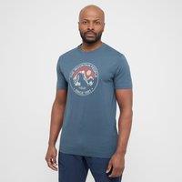 Men's Stance Alpine Peak Short Sleeved T-Shirt, Blue