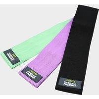 Fabric Resistance Band Loop 3 Pack, Multi Coloured