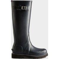 Women's Balmoral Commando Tall Wellington Boots, Navy