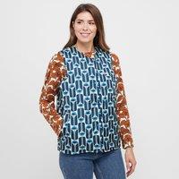 Women's Orla Kiely Quilted Gilet, Navy