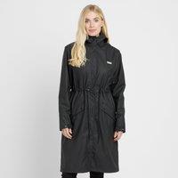 Green Label Women's Maidens Long Jacket, Black