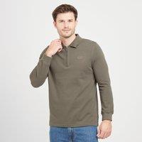 Green Label Men's Airdrie Long Sleeve Polo Shirt, Green