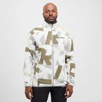 Multi Print Full Zip Fleece, Multi Coloured