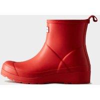 Women's Play Short Red Wellington Boots, Red