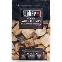 Hickory Wood Chunks 1.5kg, Brown