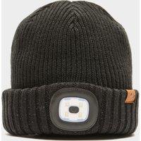 Unisex Waterproof Cold Weather LED Beanie Hat, Black