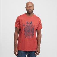 Men's Woodsman Graphic T-Shirt, Red
