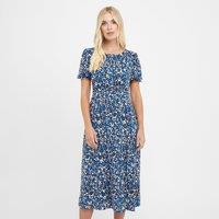 Women's Jenna Printed Scoop Neck Dress, Blue