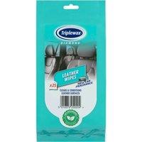 Leather Wipes, Blue