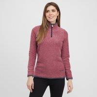Women's Lynda Half Zip Fleece, Pink