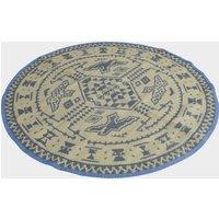 Moonlight Round Carpet, Yellow