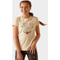Kids Unicorn Insignia T-Shirt, Beige