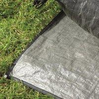 Wyoming 6 Footprint Groundsheet, Black