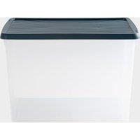 50L Storage Box and Lid, Blue