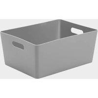Rectangular Studio Basket, Grey