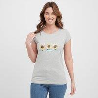 Women's Sunflower Tee, Grey