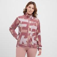Women's Multi-Printed Full-Zip Fleece Jacket, Pink