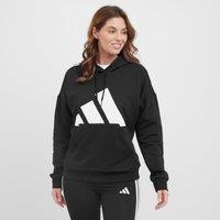 Women's Essentials Big Logo Fleece Hoodie, Black