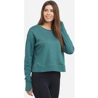 Women's After Class Crop Sweatshirt, Green