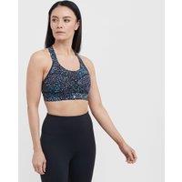Women's Power Medium Support Sports Bra, Multi Coloured