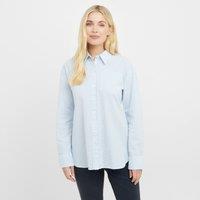 Women's Seersucker Shirt, Blue