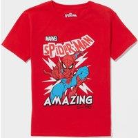 Kids' Spiderman T-Shirt, Red